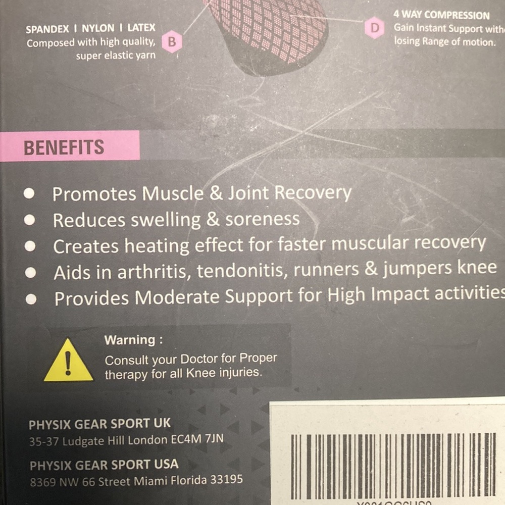 Knee Compression Sleeve - Picture 8 of 9